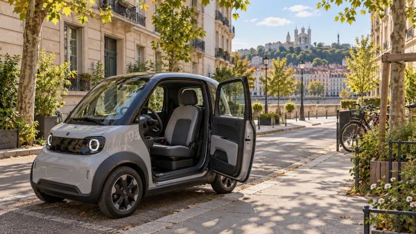 Top modèles de voiture électrique sans permis pour 2026